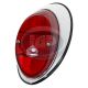 Left Tail Light Assembly Red T-1 62-67