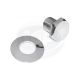 Chrome Crankshaft Pulley Bolt - With Washer