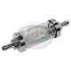Fuel Filter - Glass / Chrome; Display Pack