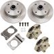 Disc Brake Kit Front Ball Joint  - Stock (No Spindles) - 4 x 130 Bolt Pattern