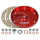 MST Billet Oil Sump Cover Plate - Anodized Red